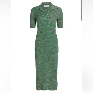 Derek Lam 10 Crosby Cianna Rib-Knit Space Dyed Dress